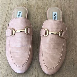 Steve Madden blush mules